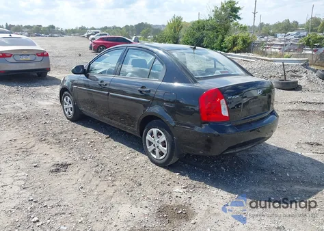2009 Hyundai Accent Gls z USA, uszkodzony, nr VIN KMHCN46C49U347212